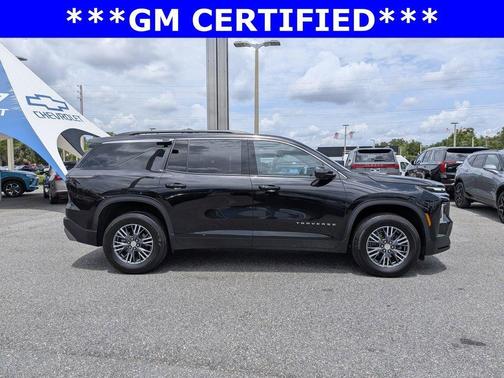 Black Metallic 2024 Chevrolet Traverse LT