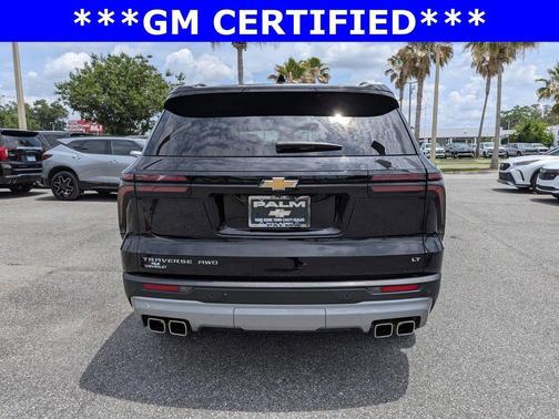 Black Metallic 2024 Chevrolet Traverse LT