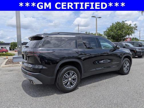 Black Metallic 2024 Chevrolet Traverse LT