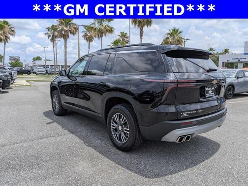 Black Metallic 2024 Chevrolet Traverse LT