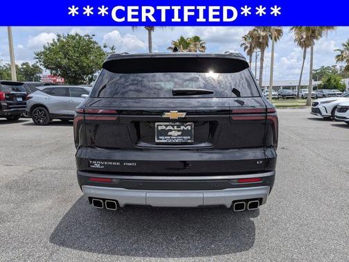 Black Metallic 2024 Chevrolet Traverse LT
