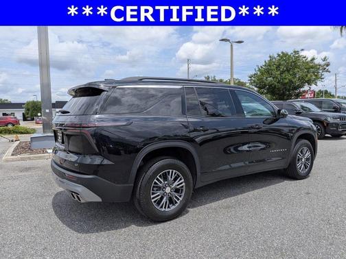 Black Metallic 2024 Chevrolet Traverse LT