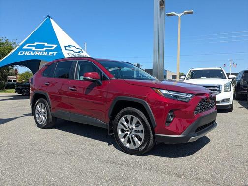 Ruby Flare Pearl 2023 Toyota RAV4 Limited