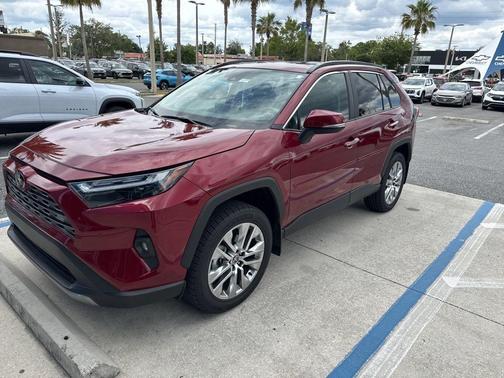 Ruby Flare Pearl 2023 Toyota RAV4 Limited