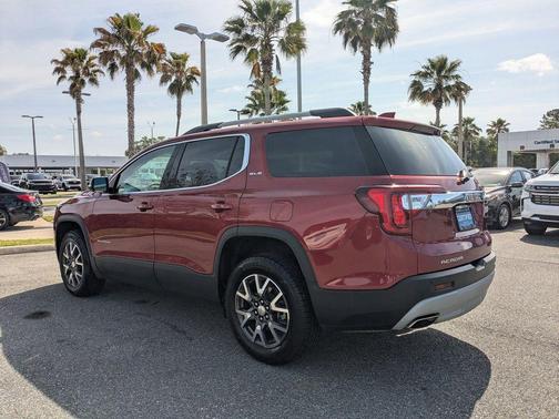 Volcanic Red 2023 GMC Acadia SLE