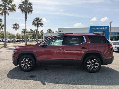 Volcanic Red 2023 GMC Acadia SLE