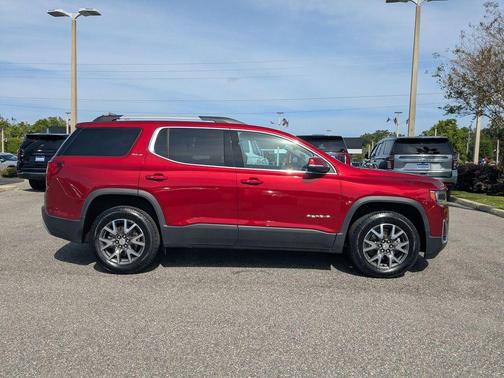 Volcanic Red 2023 GMC Acadia SLE