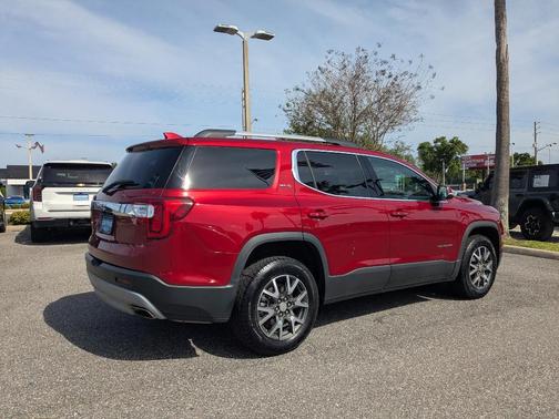 Volcanic Red 2023 GMC Acadia SLE