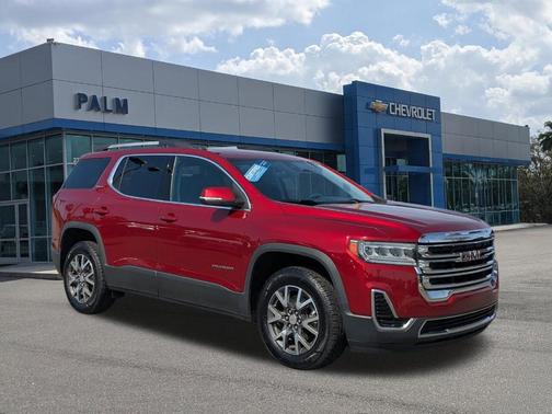 Volcanic Red 2023 GMC Acadia SLE