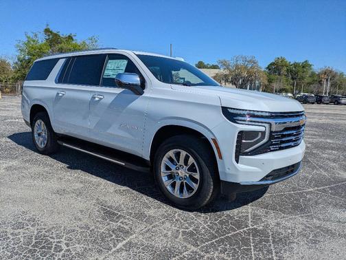 White 2026 Chevrolet Suburban Premier