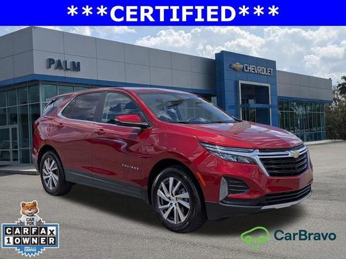 Radiant Red 2024 Chevrolet Equinox LT