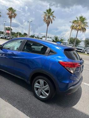 Aegean Blue Metallic 2019 Honda HR-V EX