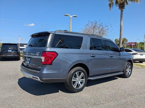 Infinite Blue Metallic Tinted Clearcoat 2022 Ford Expedition Max XLT