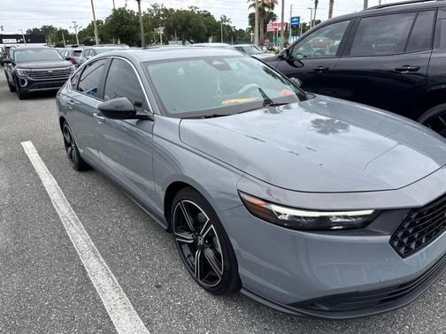 Urban Gray Pearl 2023 Honda Accord Hybrid Sport
