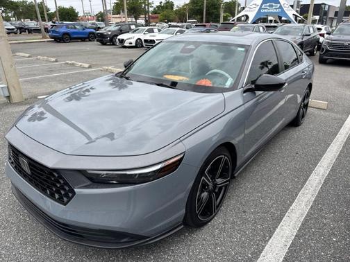 Urban Gray Pearl 2023 Honda Accord Hybrid Sport