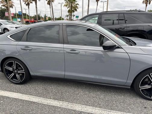 Urban Gray Pearl 2023 Honda Accord Hybrid Sport
