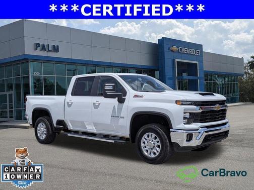 Summit White 2025 Chevrolet Silverado 2500 LT