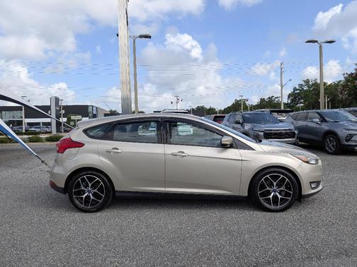 White Gold Metallic 2017 Ford Focus SEL