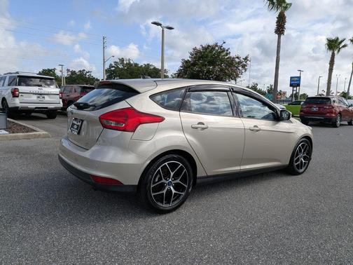 White Gold Metallic 2017 Ford Focus SEL
