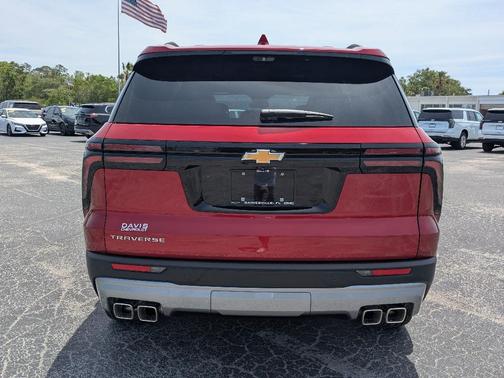 Red 2026 Chevrolet Traverse LT