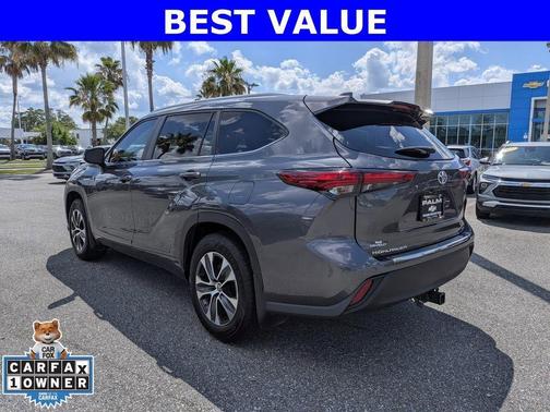 Magnetic Gray Metallic 2023 Toyota Highlander XLE