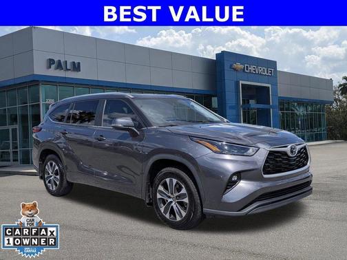 Magnetic Gray Metallic 2023 Toyota Highlander XLE