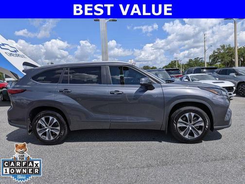 Magnetic Gray Metallic 2023 Toyota Highlander XLE