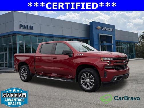 Cherry Red 2021 Chevrolet Silverado 1500 RST