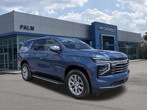 Lakeshore Blue Metallic 2025 Chevrolet Tahoe Premier
