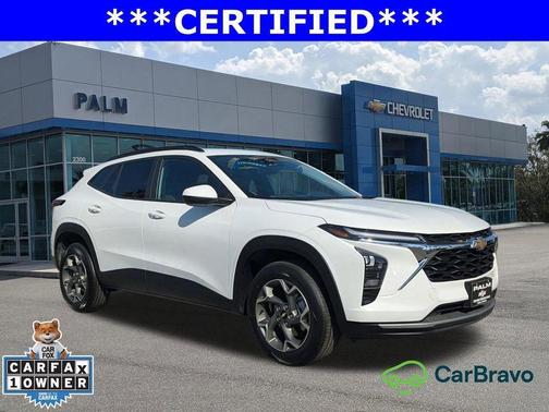 Summit White 2025 Chevrolet Trax LT