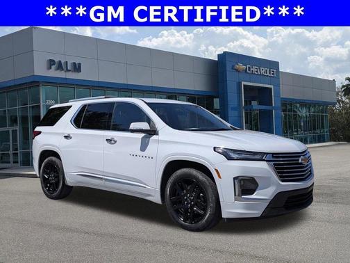 Summit White 2023 Chevrolet Traverse Premier
