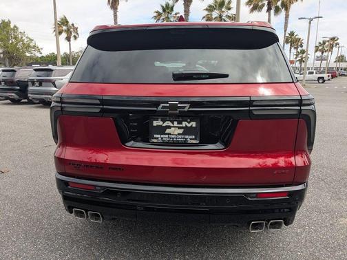 Red 2026 Chevrolet Traverse RS