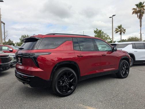 Red 2026 Chevrolet Traverse RS