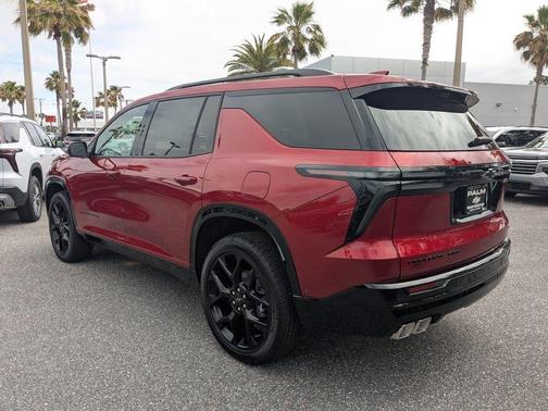 Red 2026 Chevrolet Traverse RS