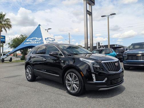 Stellar Black Metallic 2026 Cadillac XT5 Premium Luxury