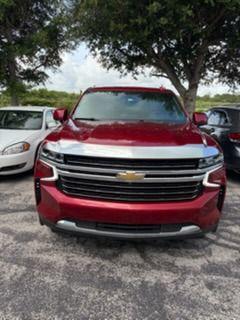 Cherry Red Tintcoat 2022 Chevrolet Suburban LT
