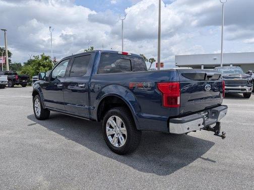Blue 2019 Ford F-150 Lariat