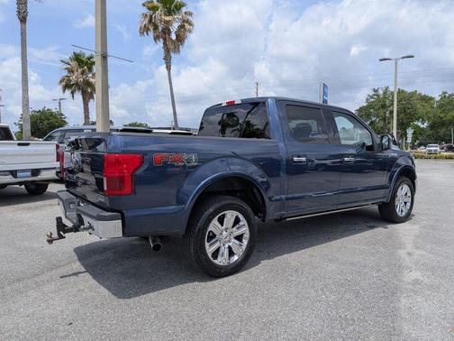 Blue 2019 Ford F-150 Lariat