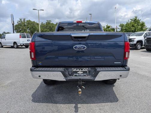 Blue 2019 Ford F-150 Lariat