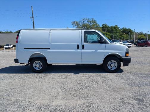 White 2026 Chevrolet Express 2500 Work Van