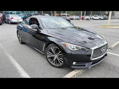 Black Obsidian 2018 INFINITI Q60 3.0t LUXE