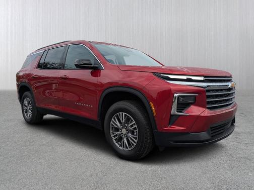 Red 2026 Chevrolet Traverse LT
