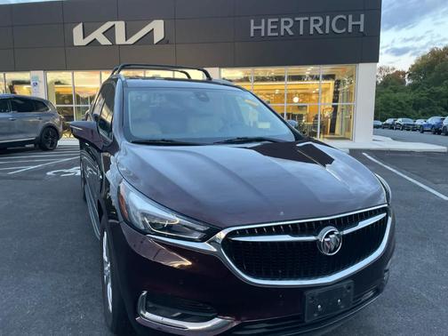 Black Cherry Metallic 2018 Buick Enclave Premium