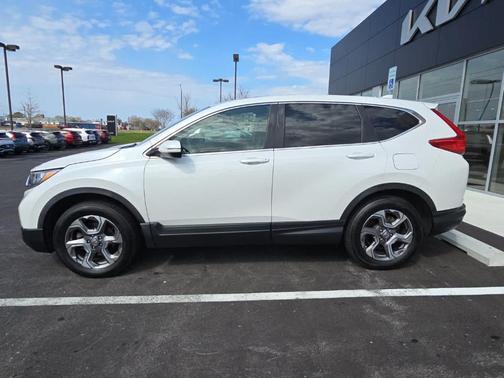 Platinum White Pearl 2019 Honda CR-V EX-L
