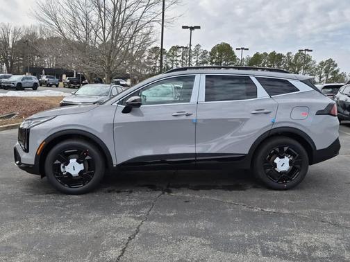 Wolf Gray 2026 Kia Sportage Hybrid X-LINE