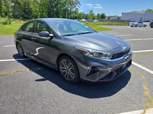 Gravity Gray 2022 Kia Forte GT-Line