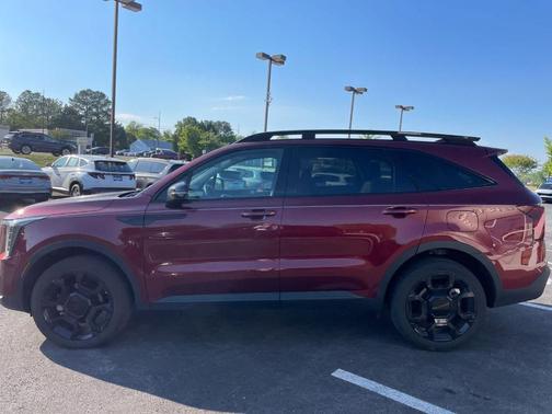 Red 2025 Kia Sorento SX