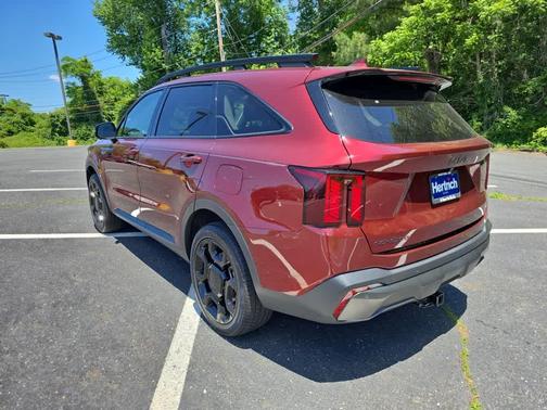 Red 2025 Kia Sorento SX