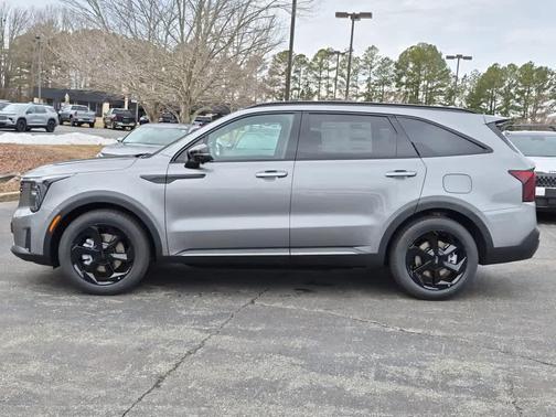 Steel Gray 2026 Kia Sorento Hybrid X-LINE SX PRESTIGE