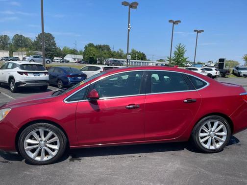 Crystal Red Tintcoat 2012 Buick Verano Leather